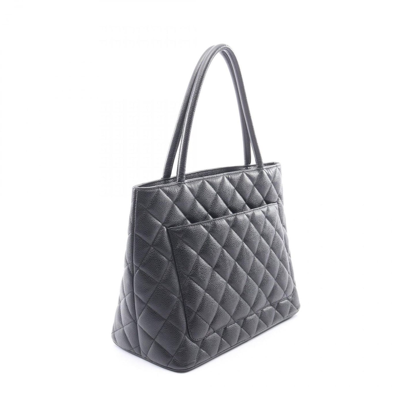 Chanel Tote Bag Reissue Black Caviar Leather — view 2
