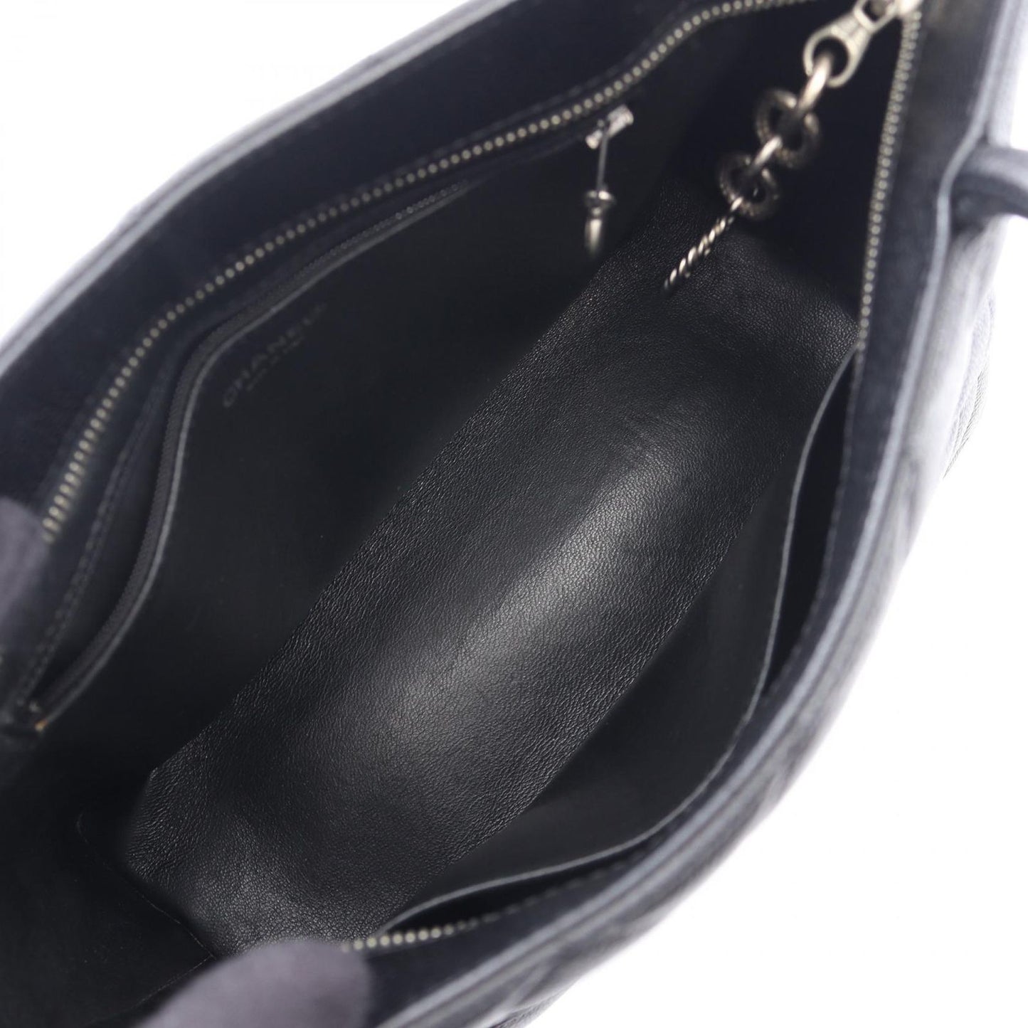 Chanel Tote Bag Reissue Black Caviar Leather — view 3