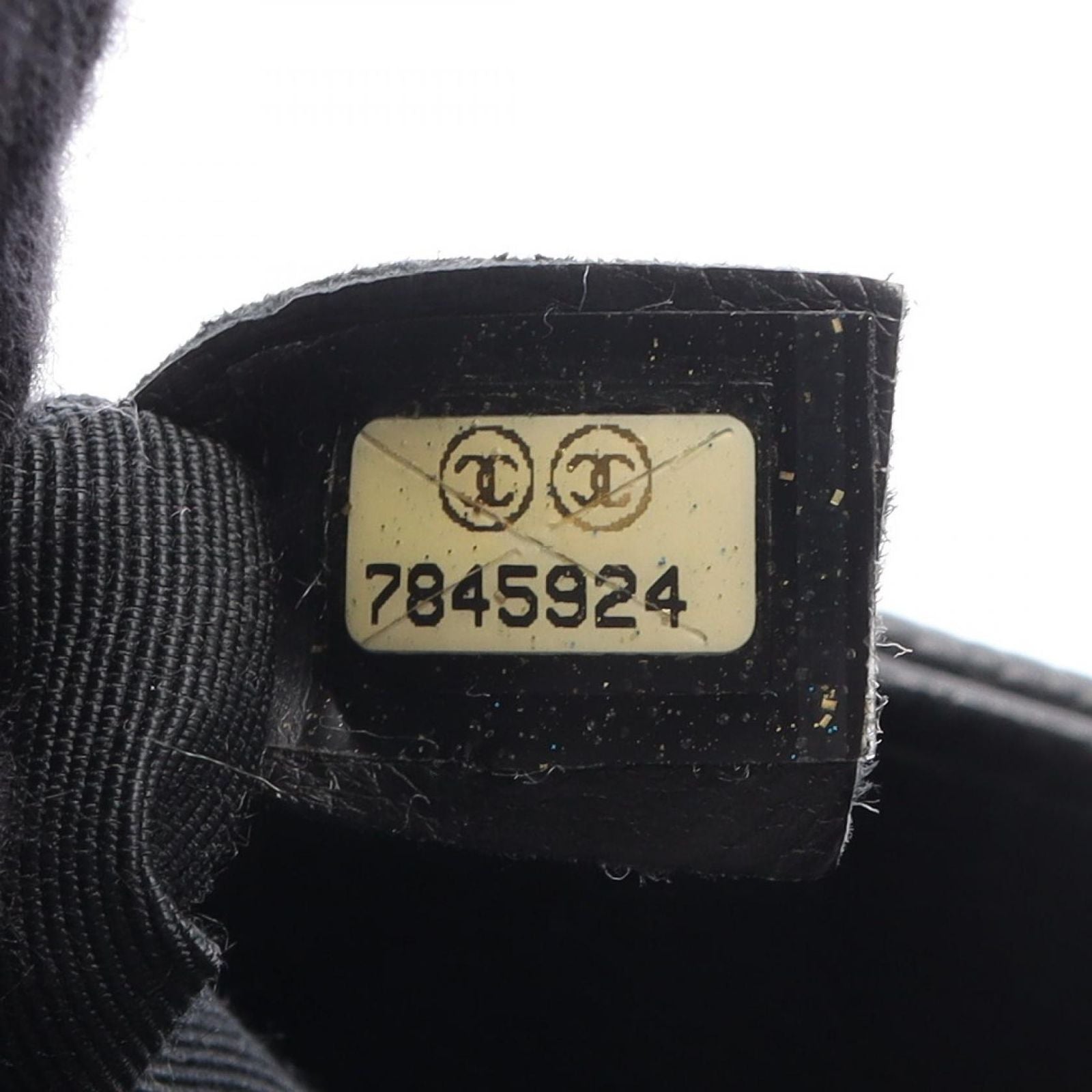 Chanel Tote Bag Reissue Black Caviar Leather — view 5