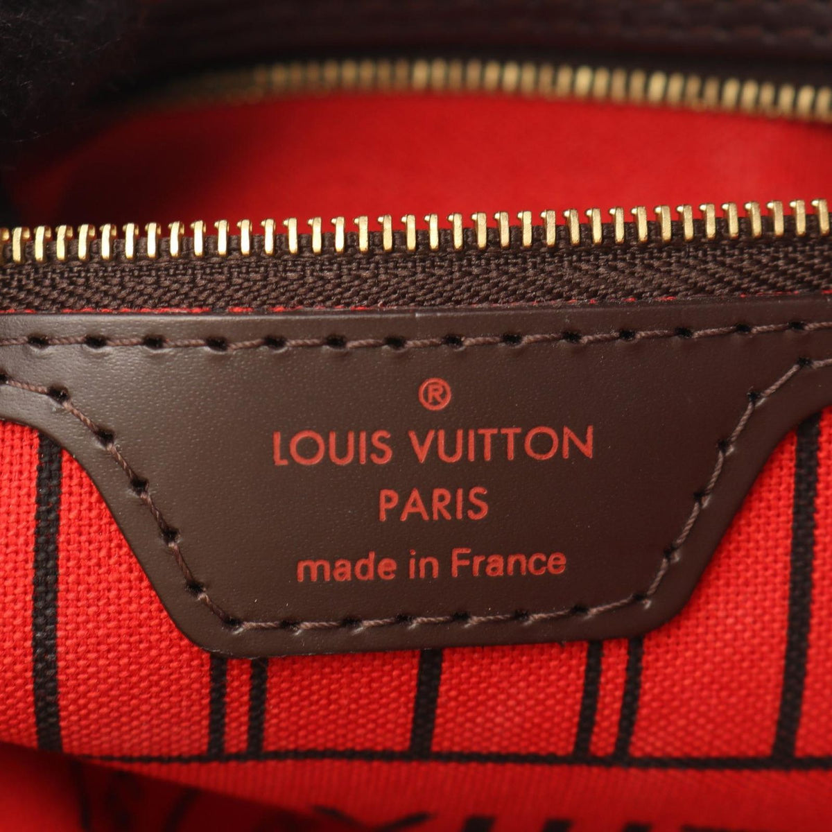 Louis Vuitton Tote Bag Neverfull PM Damier Ebene Leather — view 4