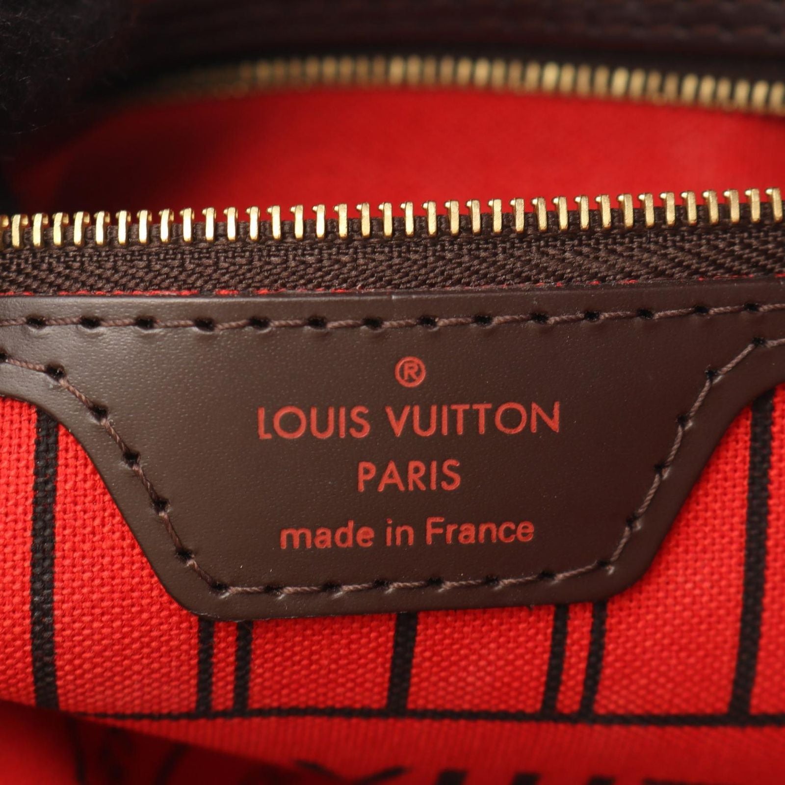 Louis Vuitton Tote Bag Neverfull PM Damier Ebene Leather — view 4