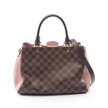 Louis Vuitton Handbag Brittany Magnolia Canvas Leather