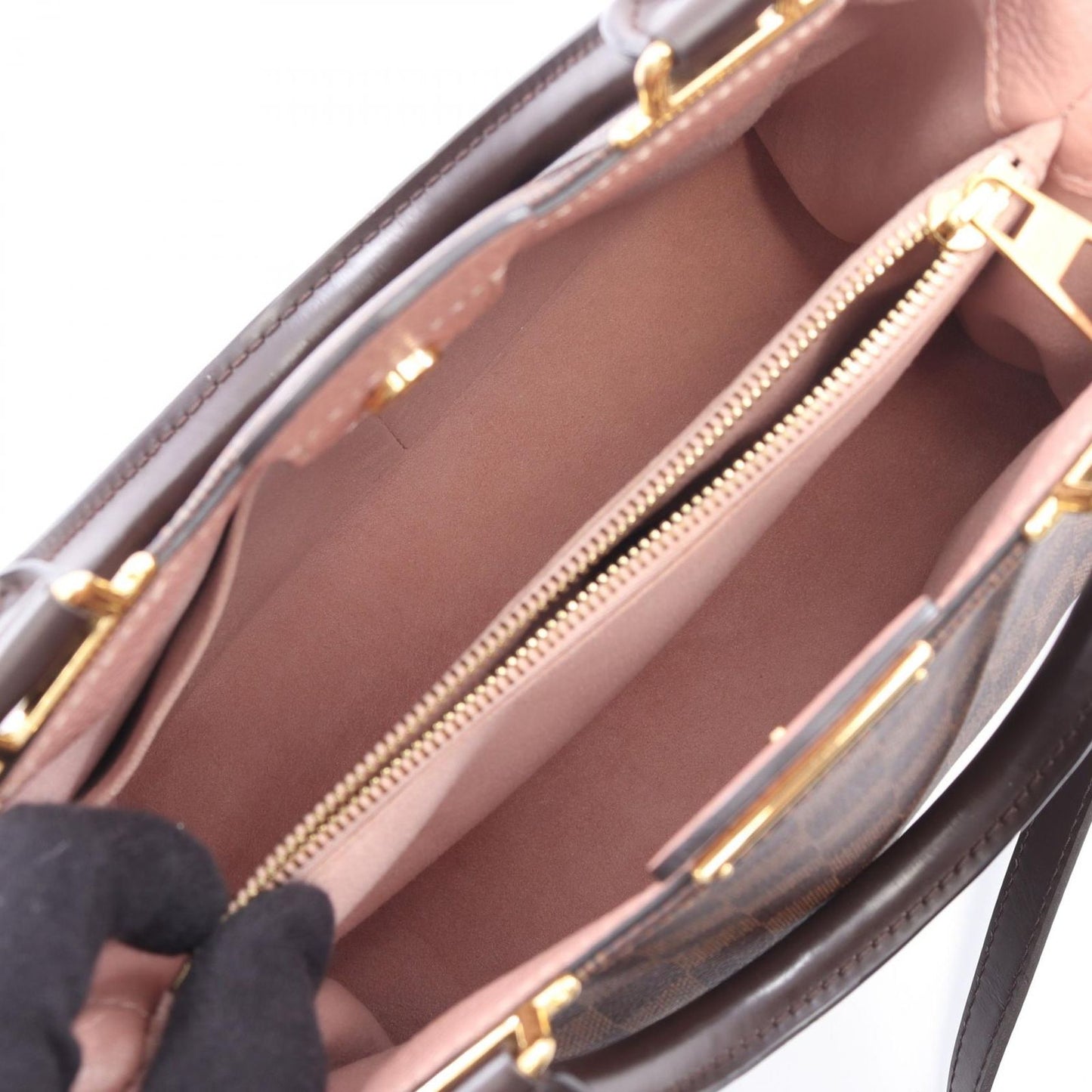 Louis Vuitton Handbag Brittany Magnolia Canvas Leather — view 3