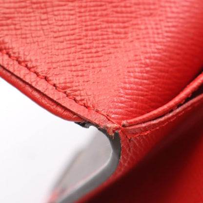 Louis Vuitton Bifold Wallet Portefeuille Sarah Retiro Cerise Leather — view 7