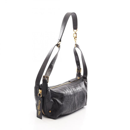 Dior Shoulder Bag D-journey Small Flat Macro Cannage Black — view 2