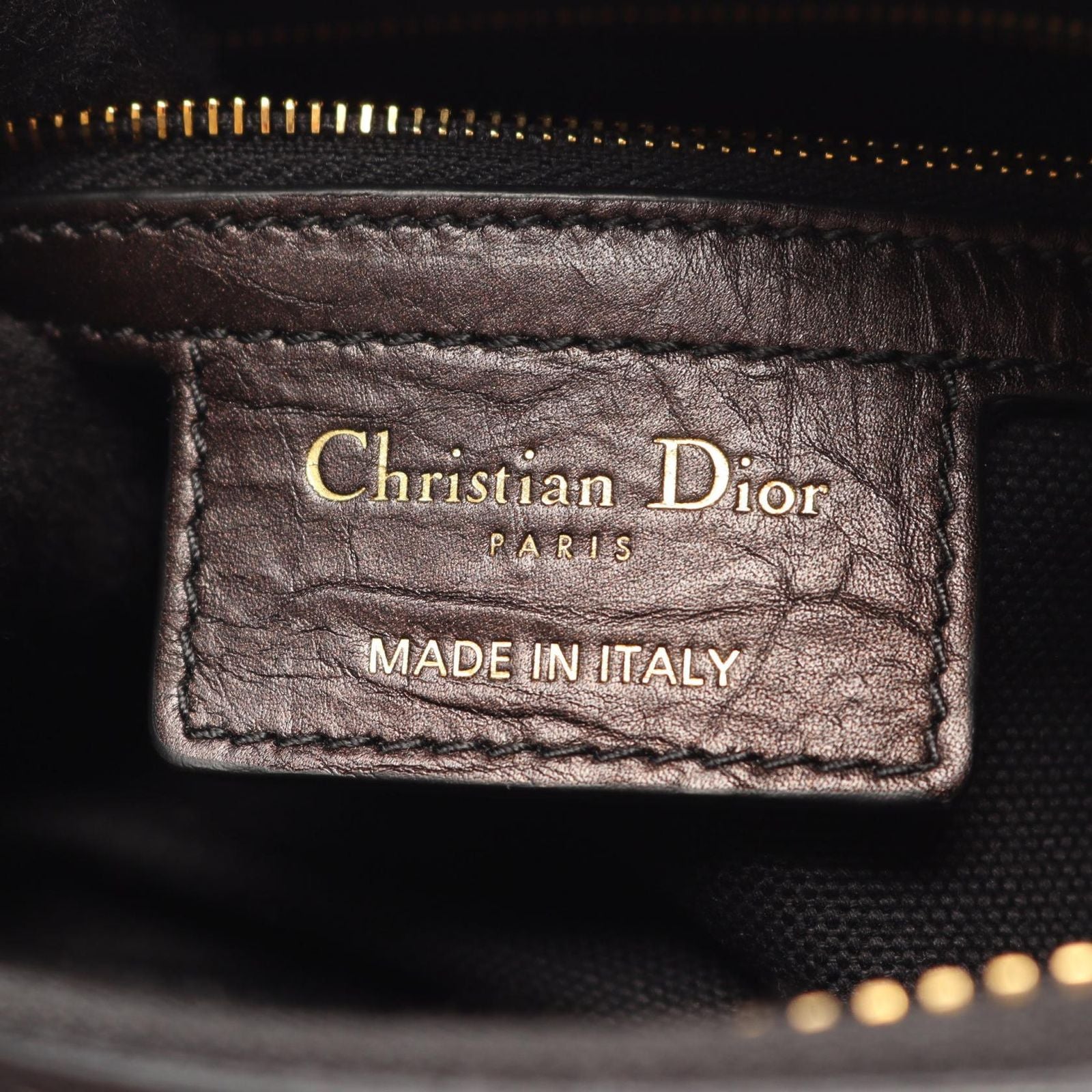 Dior Shoulder Bag D-journey Small Flat Macro Cannage Black — view 4