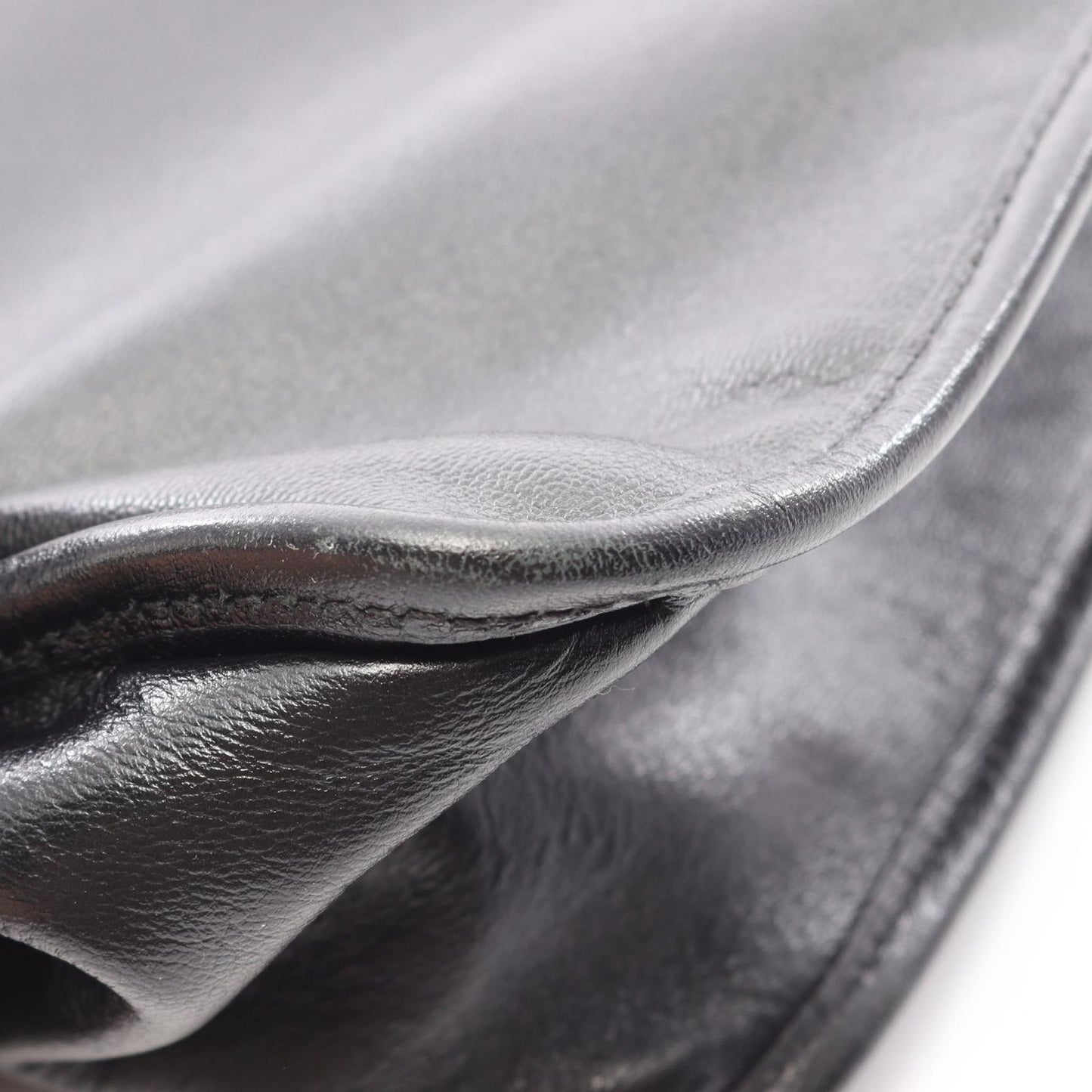 Gucci Tote Bag Horsebit Black Leather — view 7