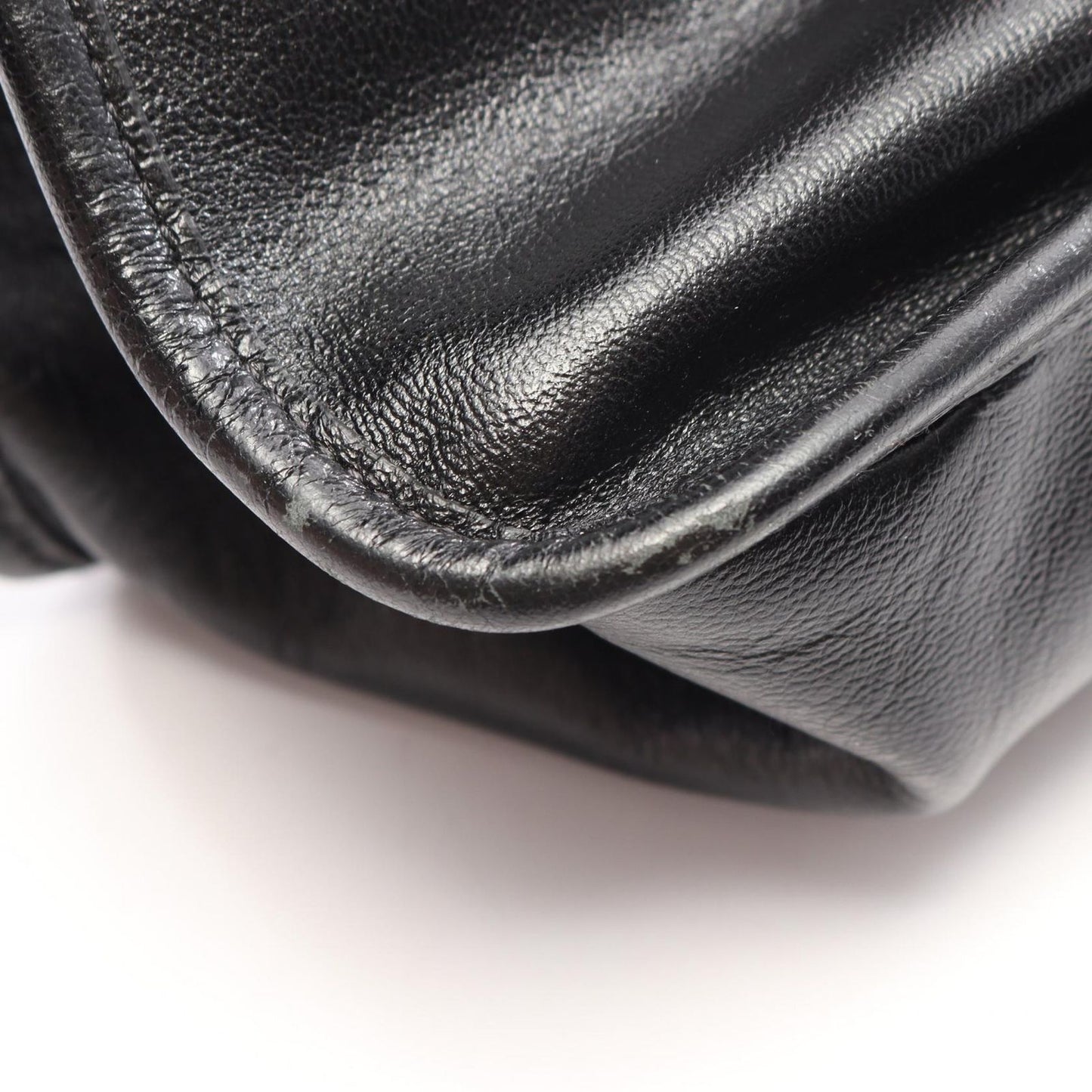 Gucci Tote Bag Horsebit Black Leather — view 6