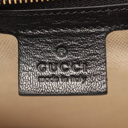 Gucci Tote Bag Horsebit Black Leather — view 4