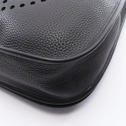 Hermes Shoulder Bag Evelyne 2 GM Black Leather — view 6