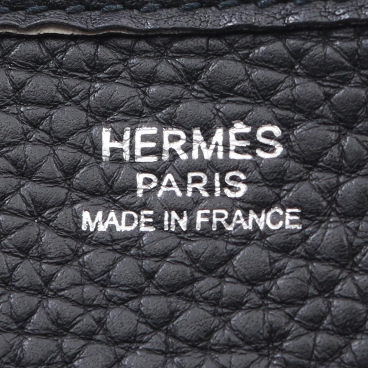 Hermes Shoulder Bag Evelyne 2 GM Black Leather — view 4
