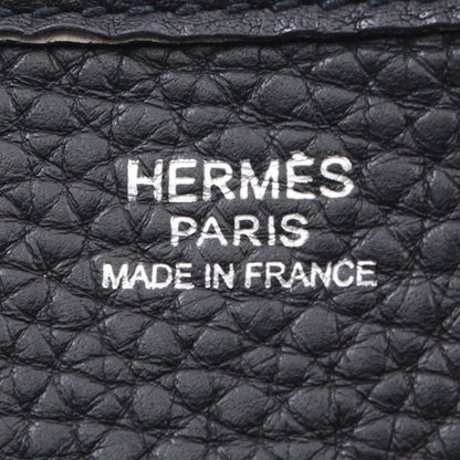 Hermes Shoulder Bag Evelyne 2 GM Black Leather — view 4