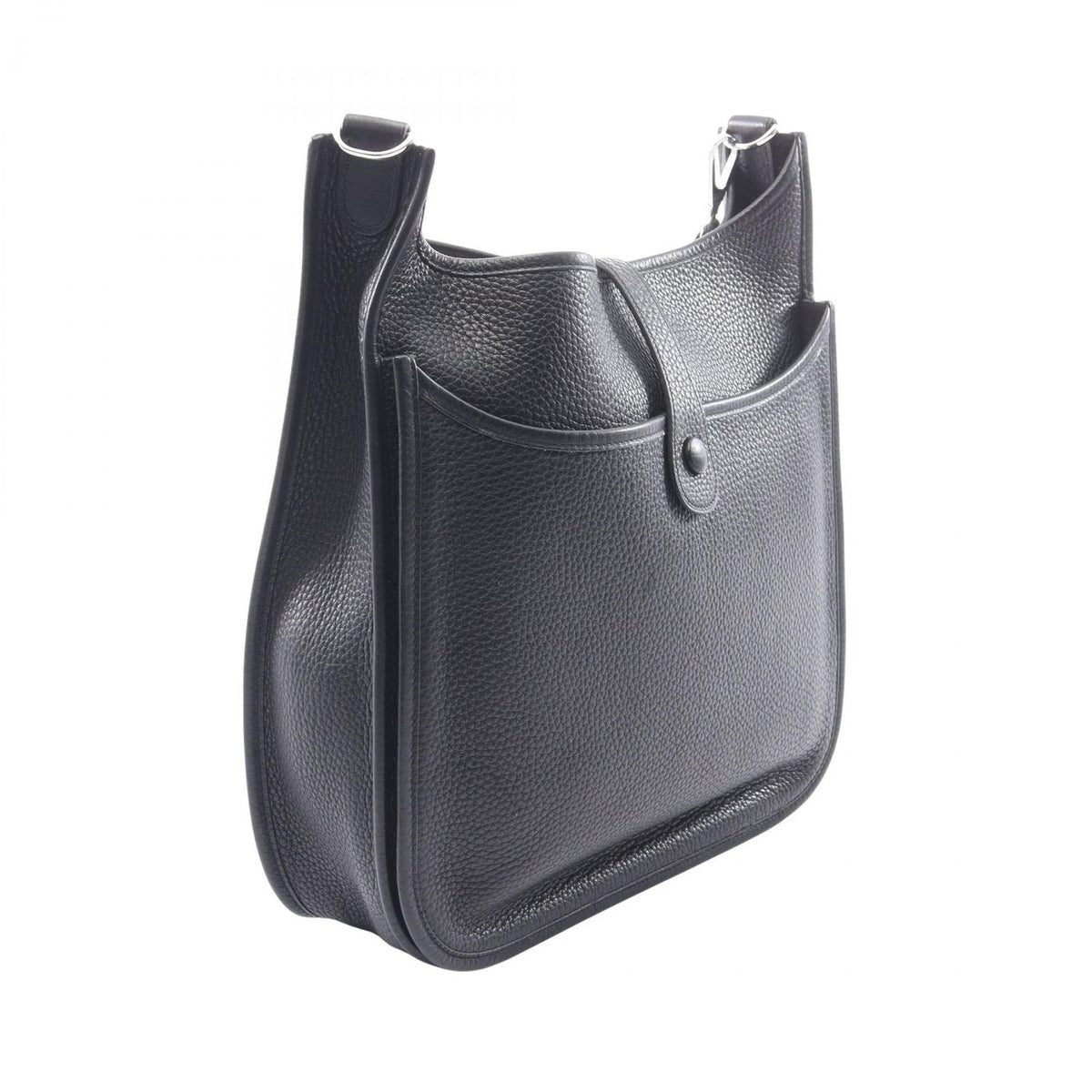 Hermes Shoulder Bag Evelyne 2 GM Black Leather — view 2