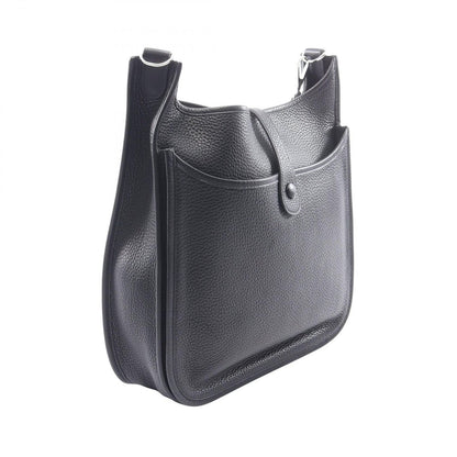 Hermes Shoulder Bag Evelyne 2 GM Black Leather — view 2