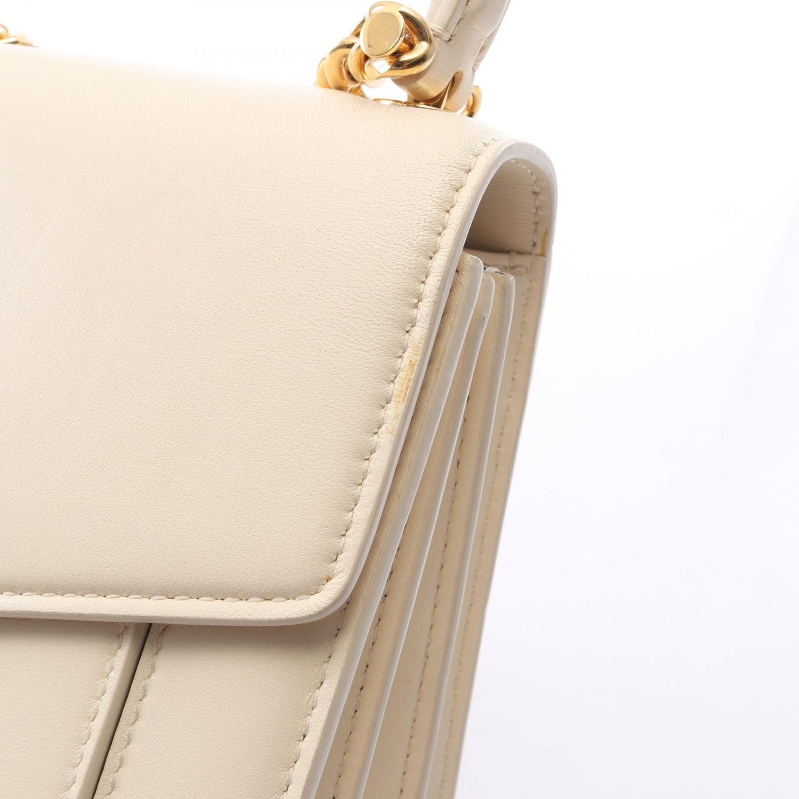 Bvlgari Handbag Serpenti Forever Top Handle 2-Way Off White — view 8