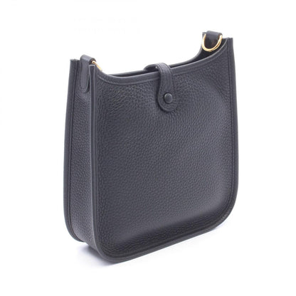 Hermes Shoulder Bag Evelyne TPM Black Leather Amazon — view 2