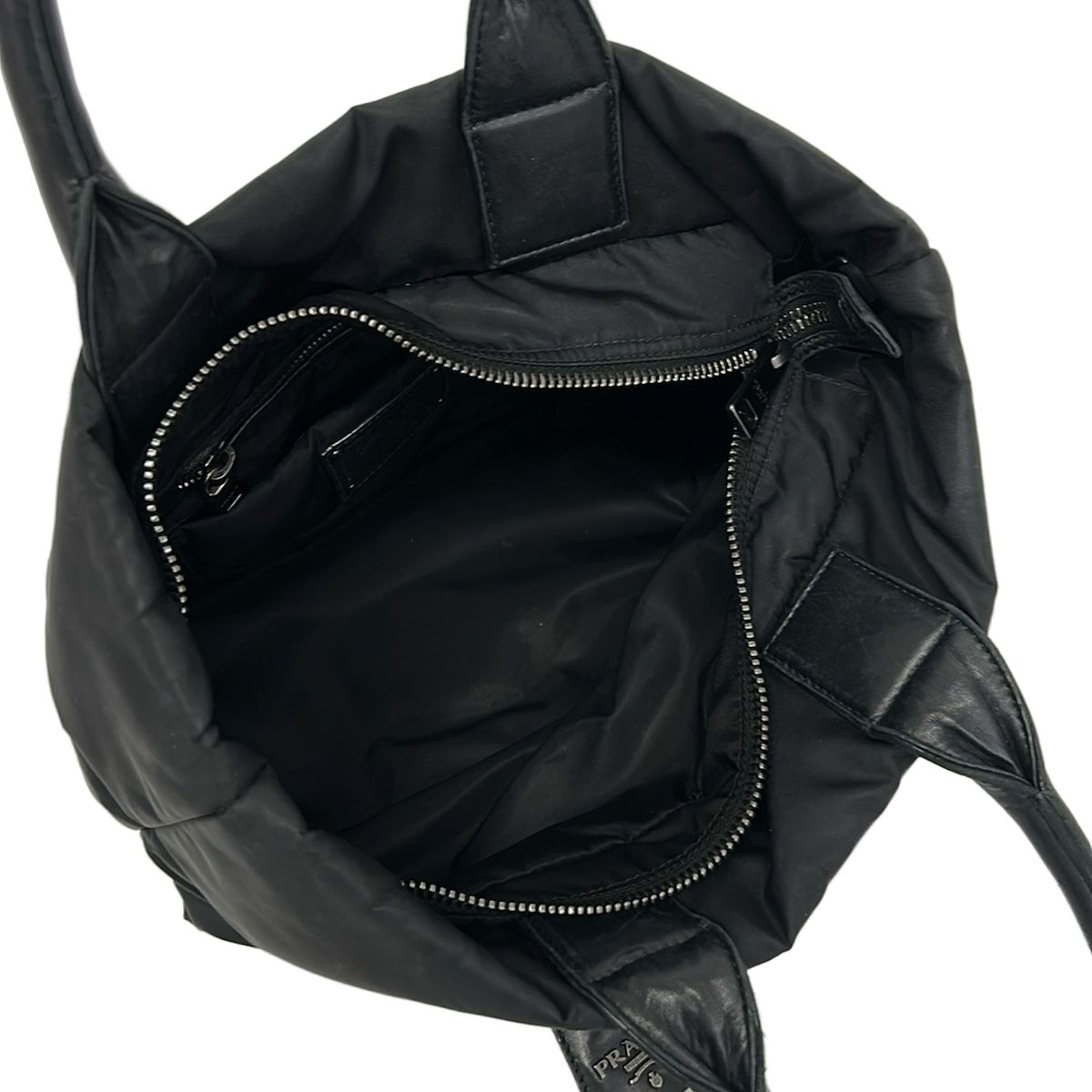 Prada Handbag Black Leather — view 7