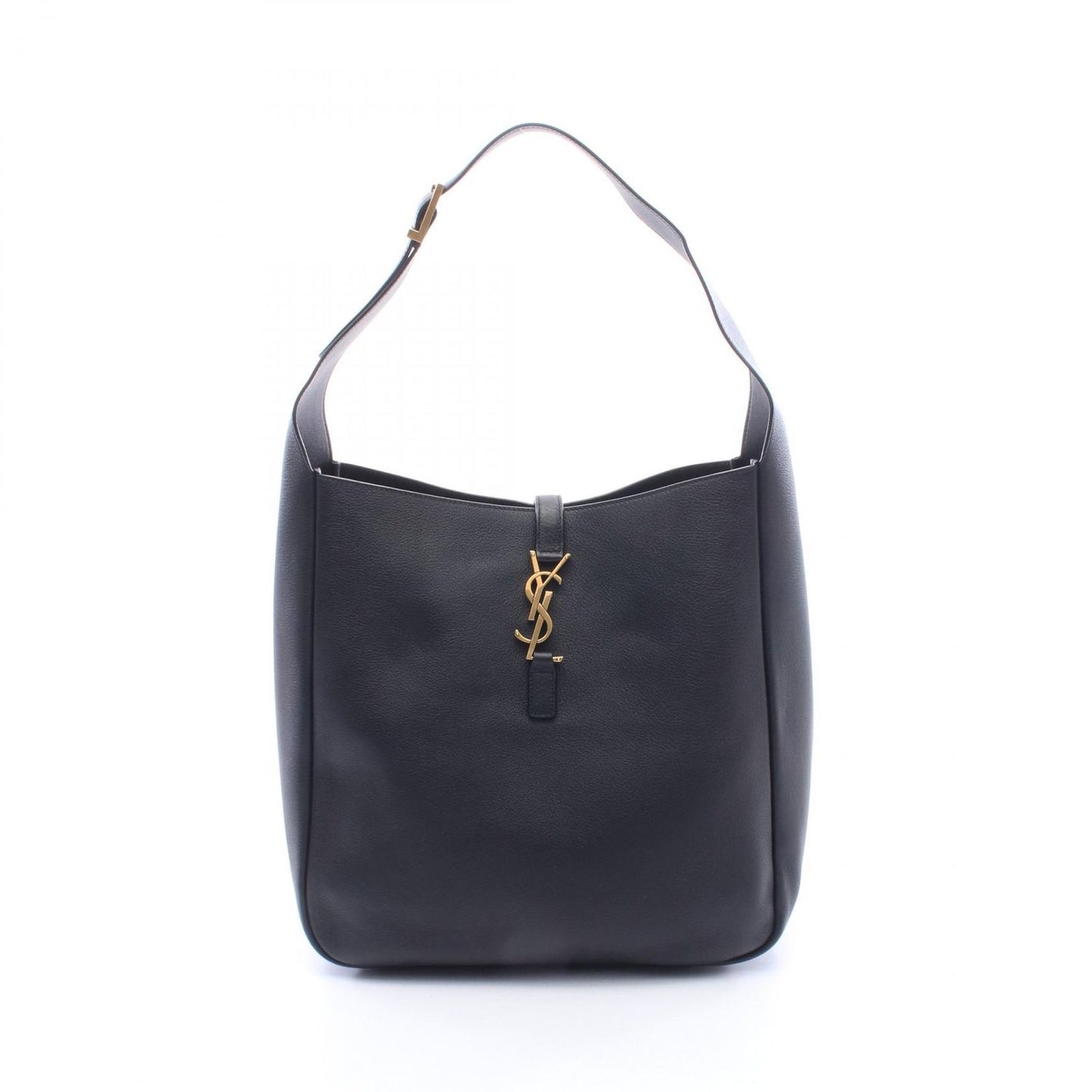 Saint Laurent Paris Shoulder Bag le 5 a 7 Soft Large Black Leather