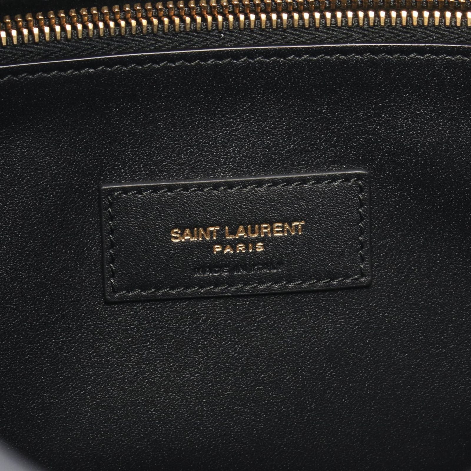 Saint Laurent Paris Shoulder Bag le 5 a 7 Soft Large Black Leather — view 4