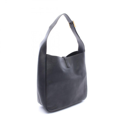 Saint Laurent Paris Shoulder Bag le 5 a 7 Soft Large Black Leather — view 2