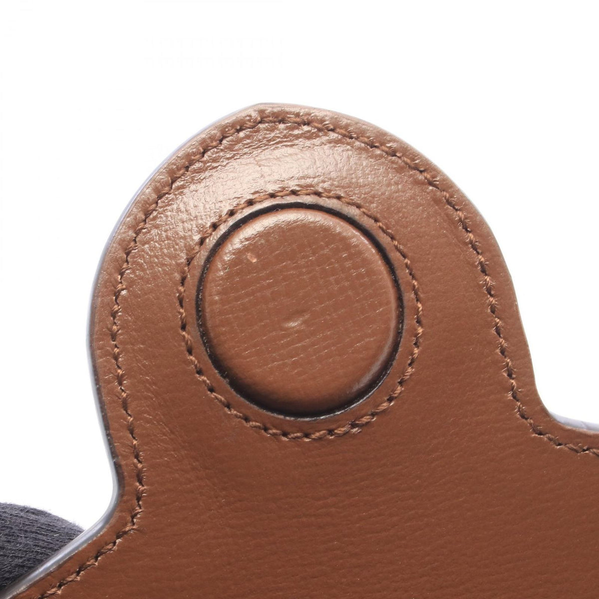 Gucci Shoulder Bag Horsebit Beige Brown Canvas Leather — view 5