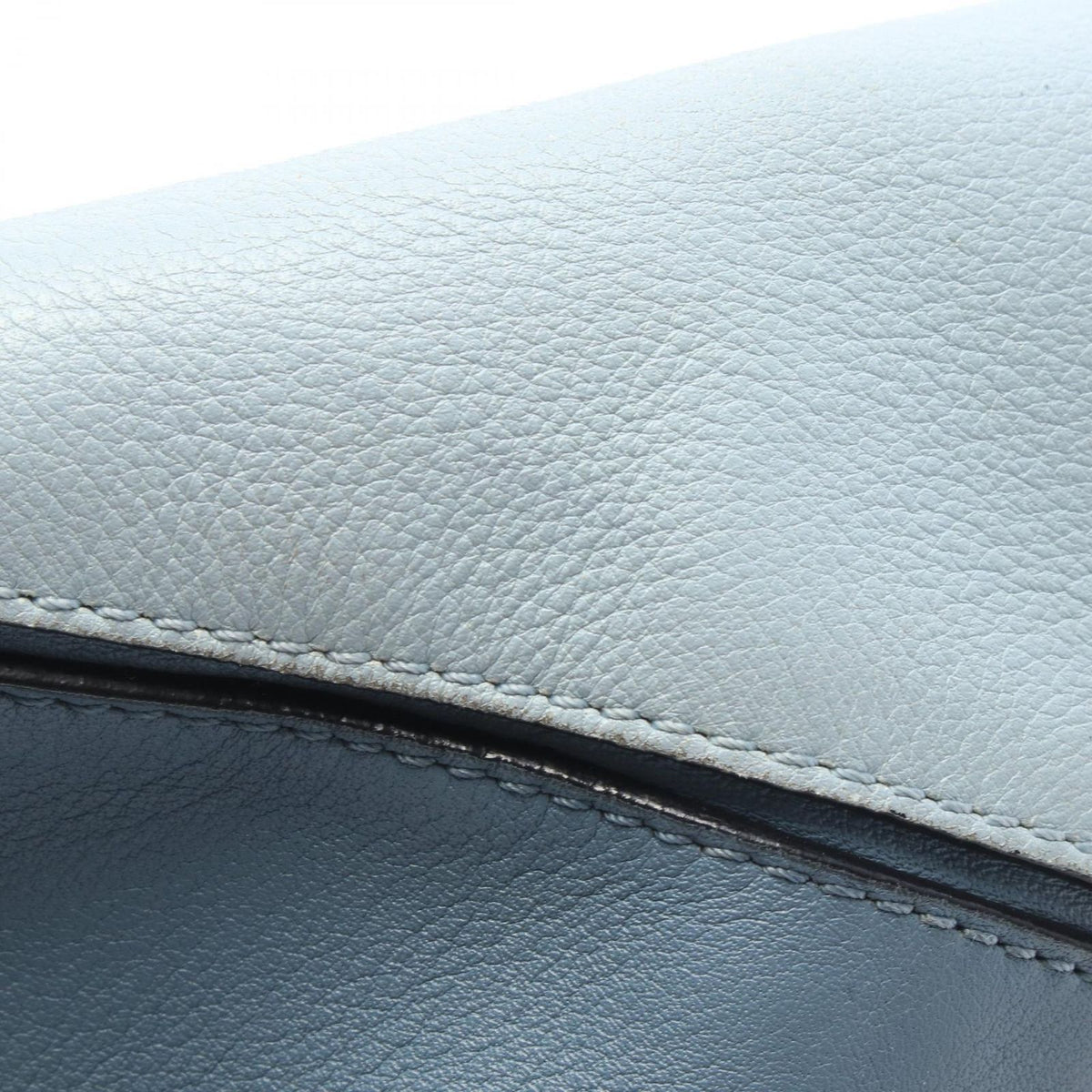 Loewe Handbag Puzzle Bag 2-Way Light Blue Leather — view 7