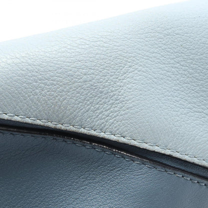 Loewe Handbag Puzzle Bag 2-Way Light Blue Leather — view 7