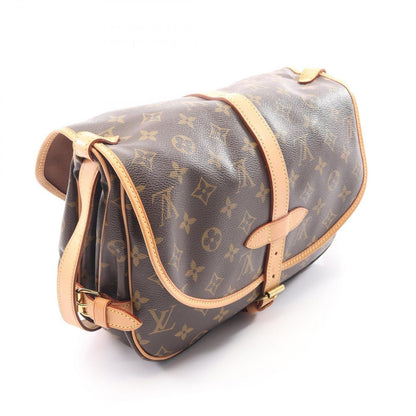 Louis Vuitton Shoulder Bag Saumur 30 Monogram Leather — view 2