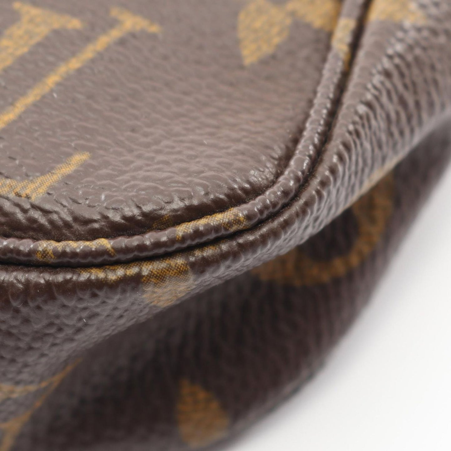 Louis Vuitton Handbag Pochette Soir Monogram Leather — view 7