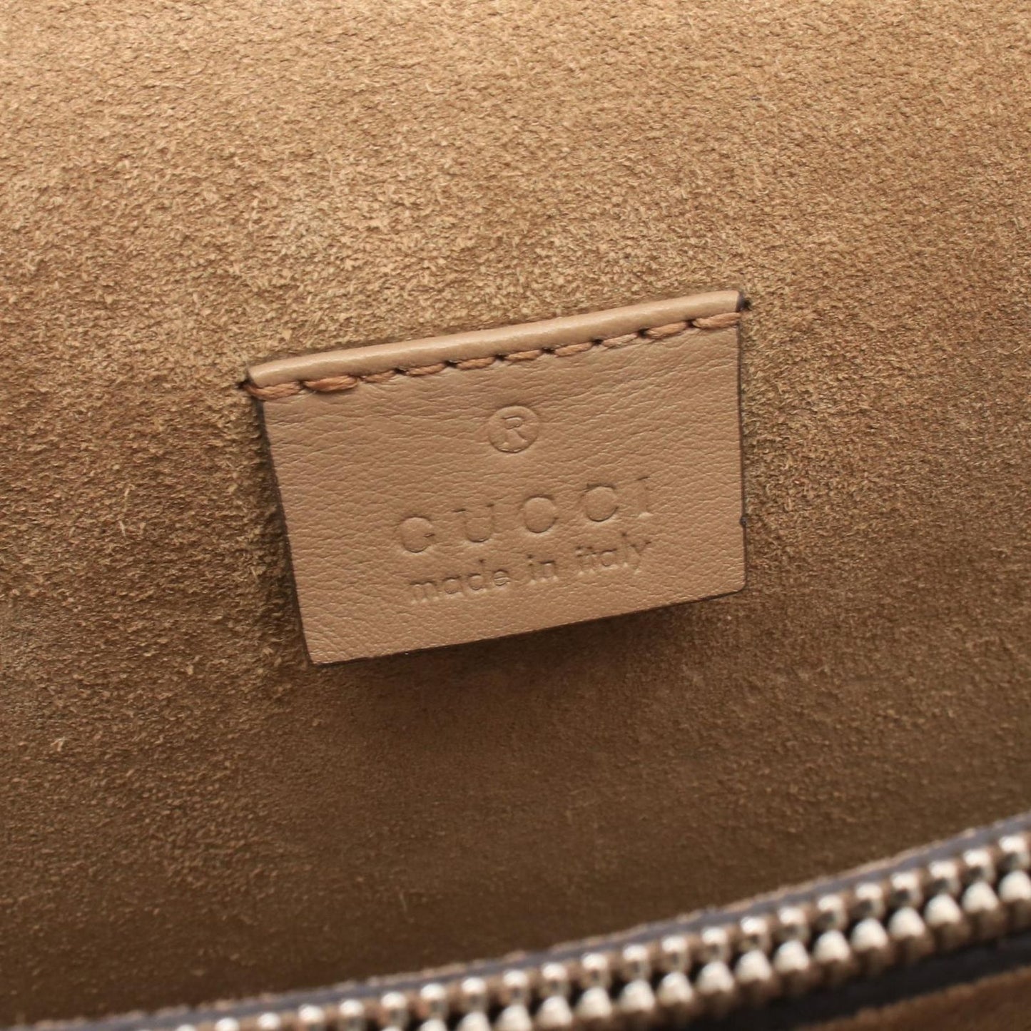 Gucci Shoulder Bag Dionysus Re Edition GG Supreme Beige Brown Multi Canvas Suede — view 4