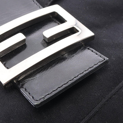 Fendi Shoulder Bag Mamma Bucket Black Leather — view 6