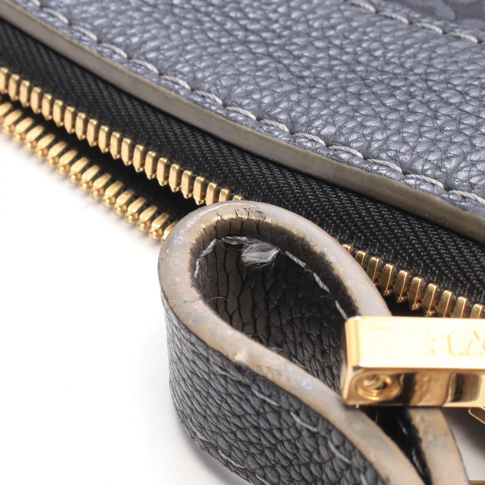 Loewe Shoulder Bag New Road Line Black Navy Canvas Leather — view 7
