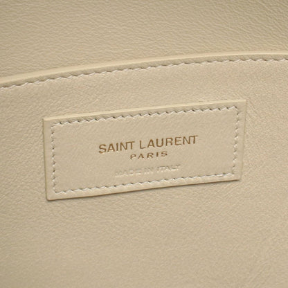 Saint Laurent Paris Shoulder Bag Manhattan Ivory Leather Regular — view 4