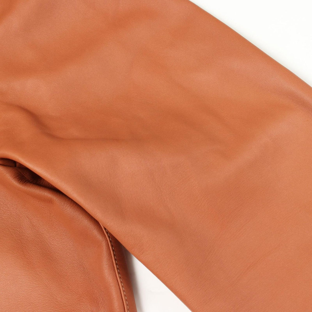 Loewe Leather Jacket Brown — view 5