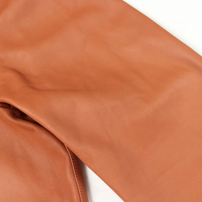 Loewe Leather Jacket Brown — view 5