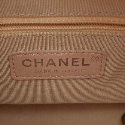 Chanel Shoulder Bag Gabriel de Small Hobo Pink Natural Leather Chain — view 4