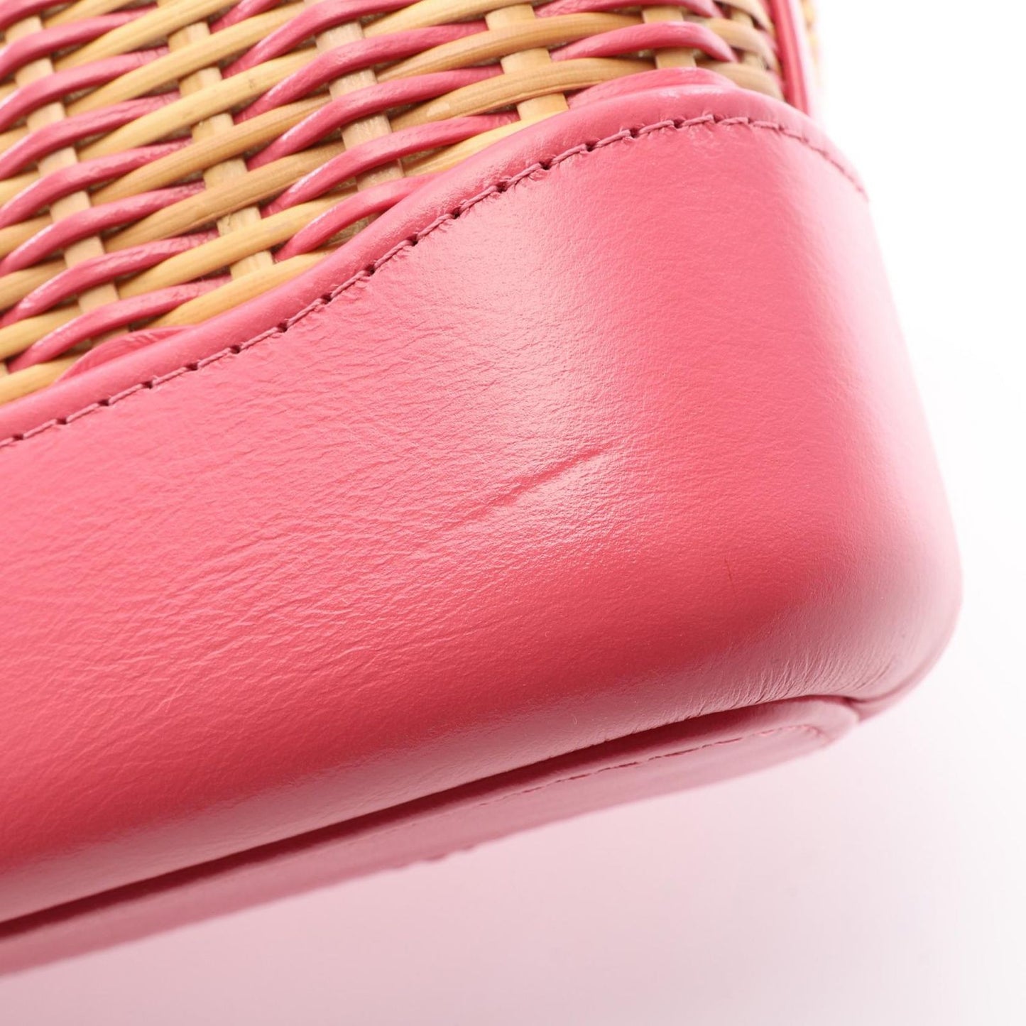 Chanel Shoulder Bag Gabriel de Small Hobo Pink Natural Leather Chain — view 7