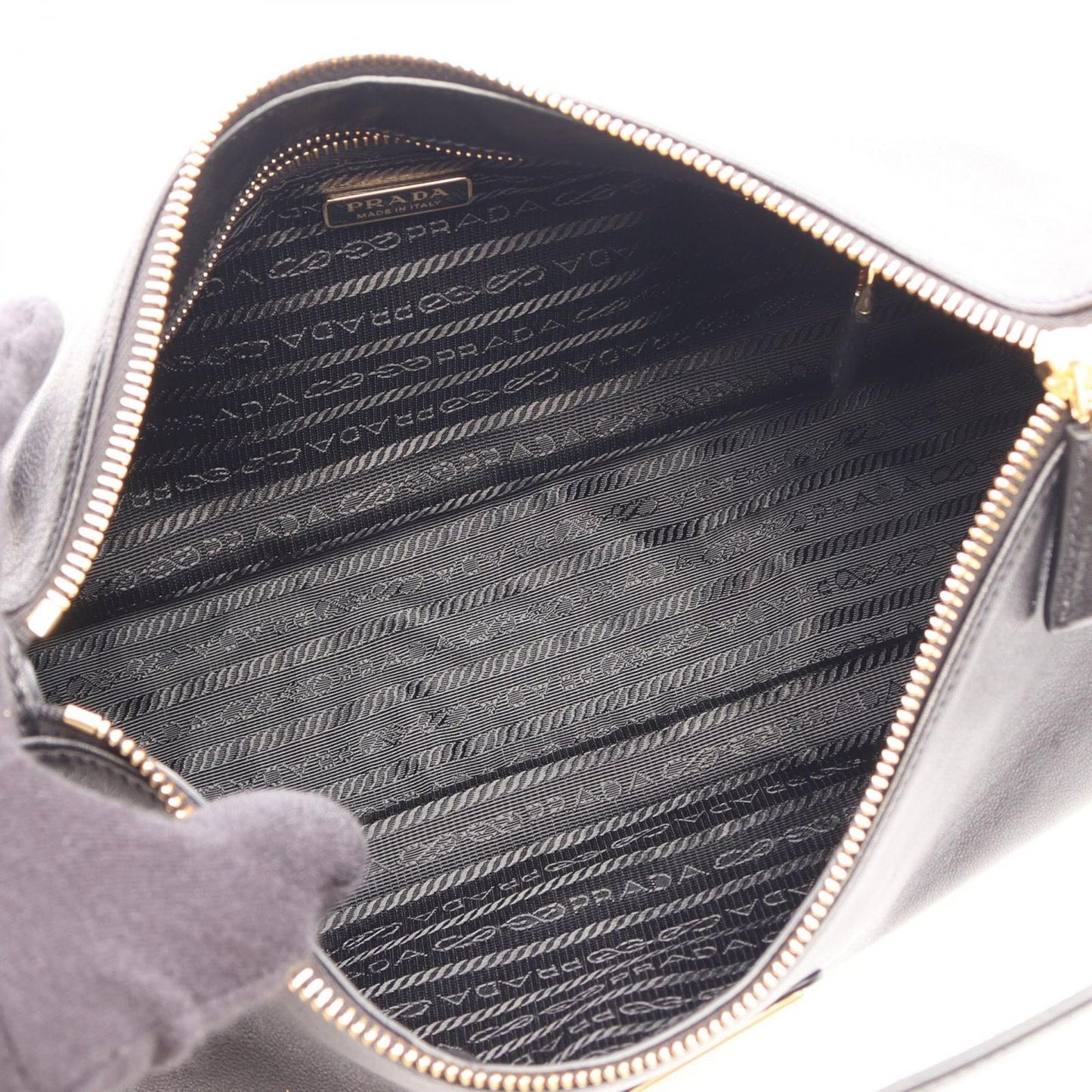 Prada Shoulder Bag Leather — view 3