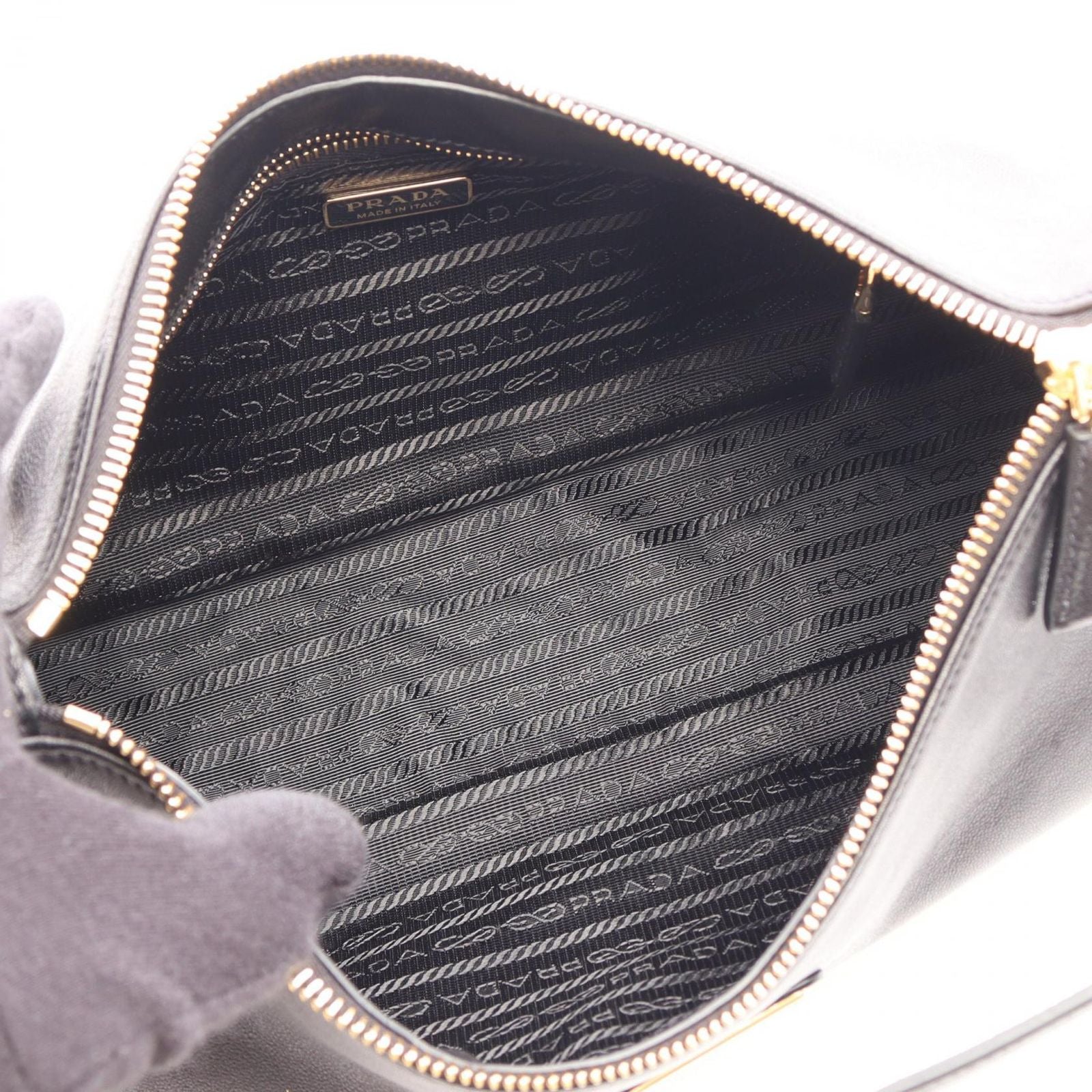 Prada Shoulder Bag Leather — view 3