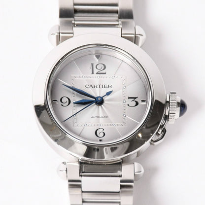 Cartier Pasha de Cartier Watch Silver Automatic Dial — view 2