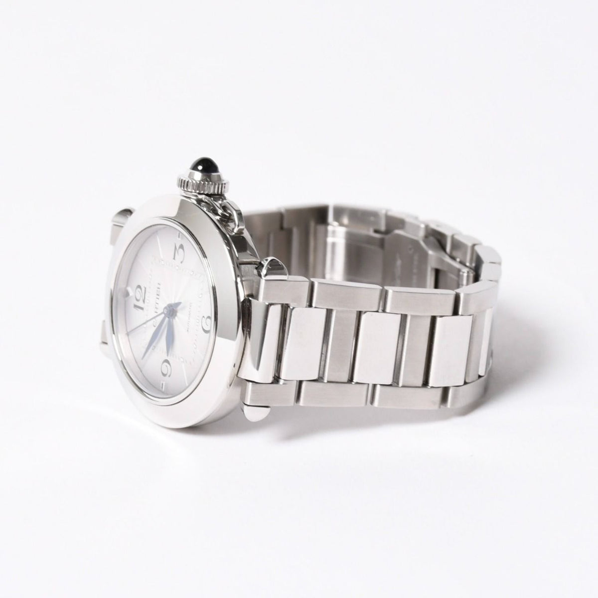 Cartier Pasha de Cartier Watch Silver Automatic Dial — view 4