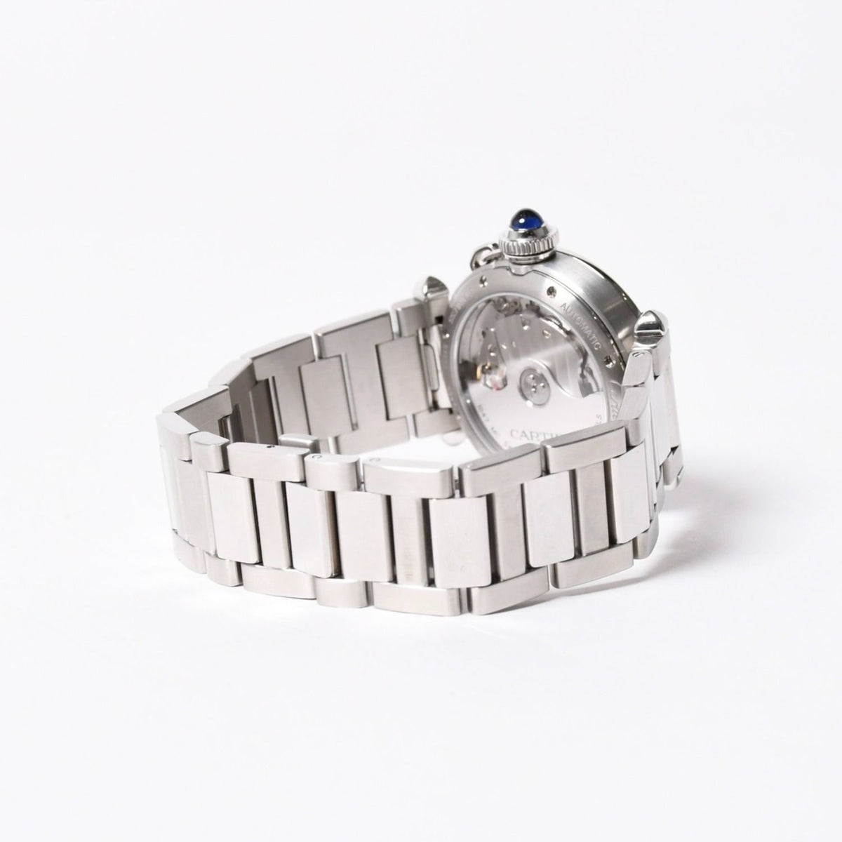 Cartier Pasha de Cartier Watch Silver Automatic Dial — view 5
