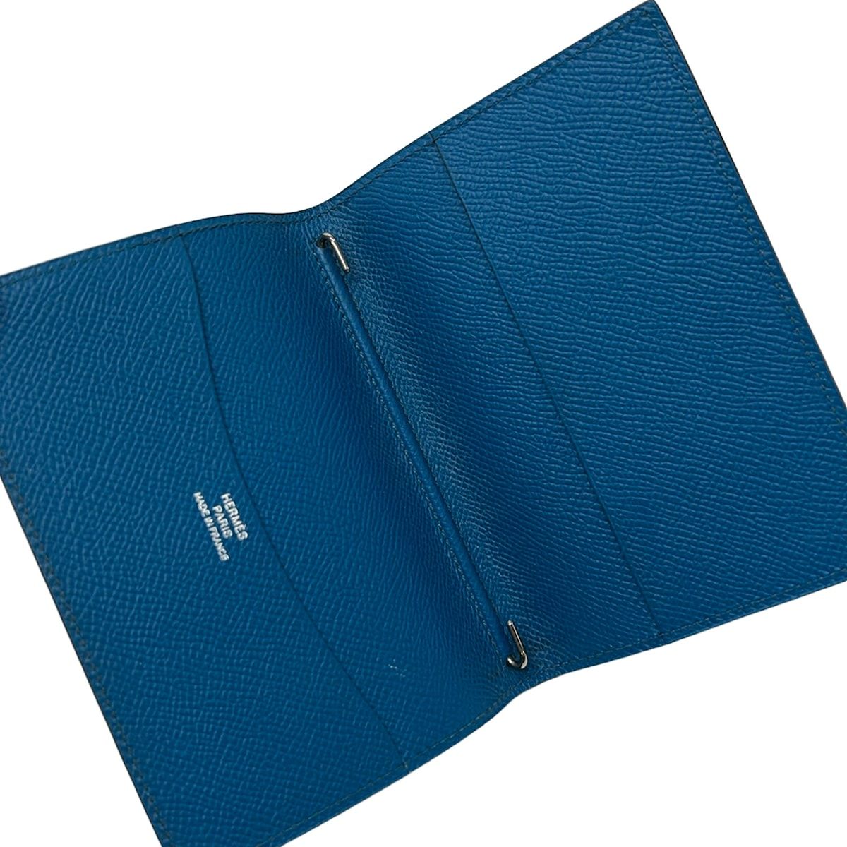 Hermes Notebook Agenda GM Malachite Blue — view 3