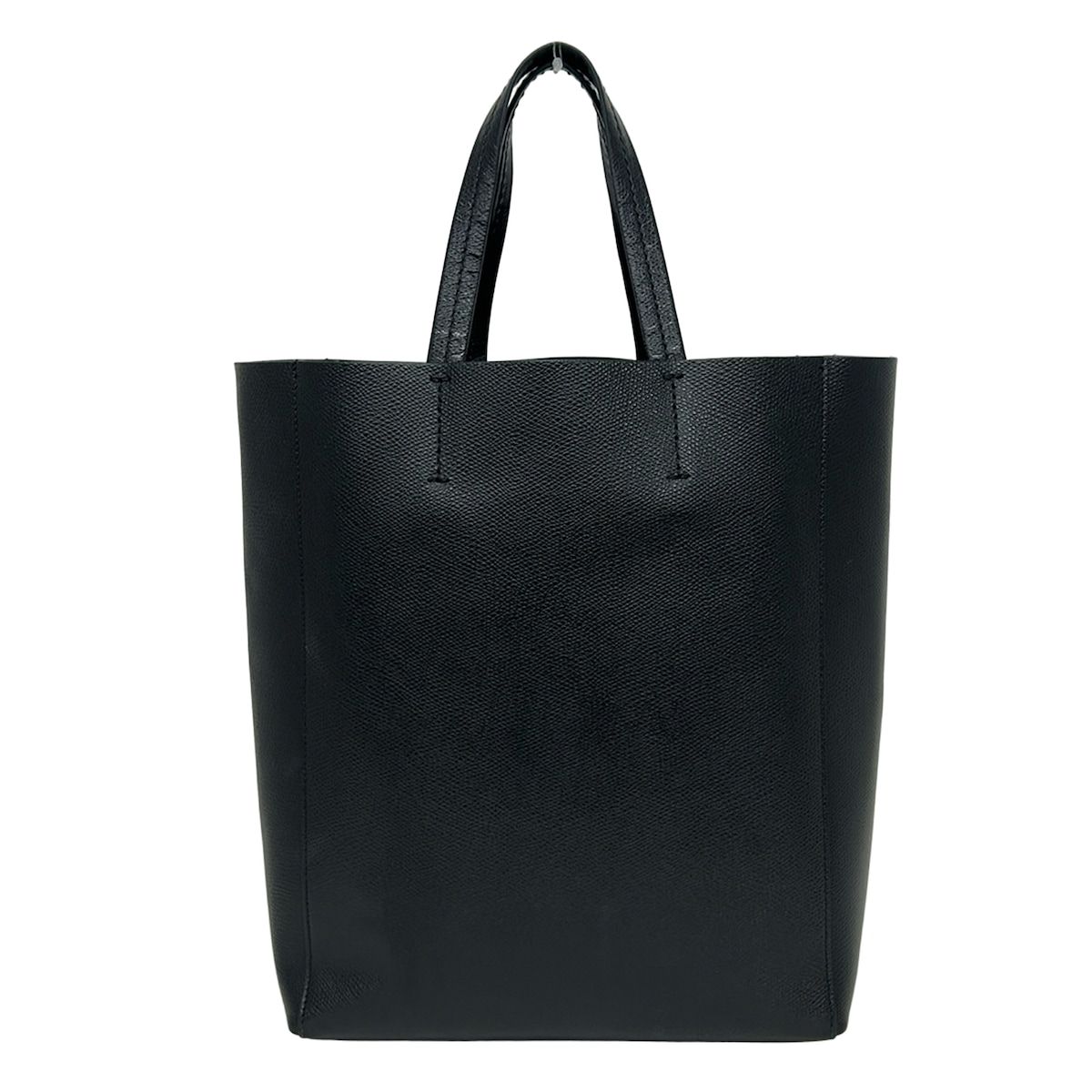 Celine Tote Bag Vertical Cabas Mall Black Leather — view 3