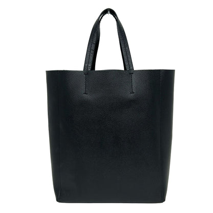 Celine Tote Bag Vertical Cabas Mall Black Leather — view 3