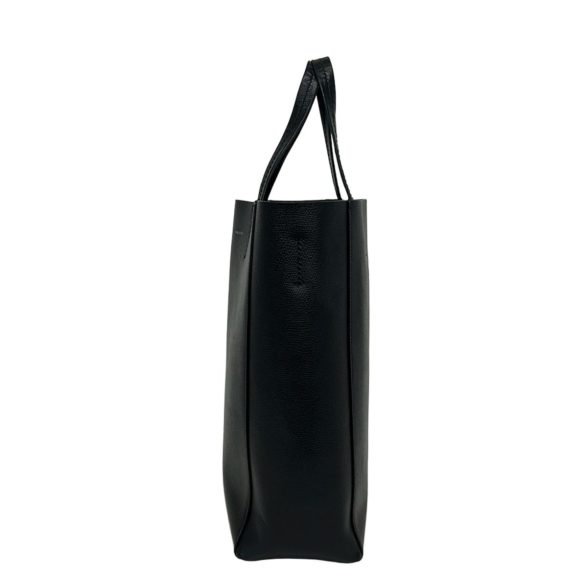Celine Tote Bag Vertical Cabas Mall Black Leather — view 2