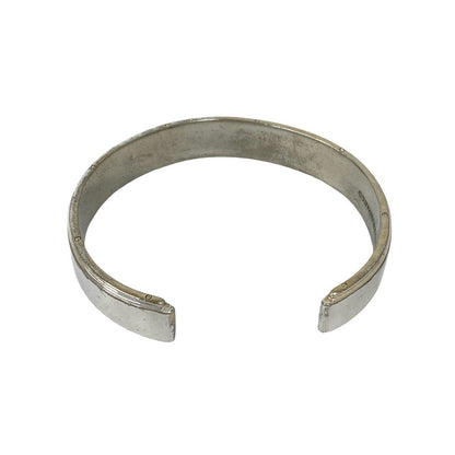 Tiffany & Co Vintage Heavy Plain Bangle 925 Sterling Silver Bracelet — view 6