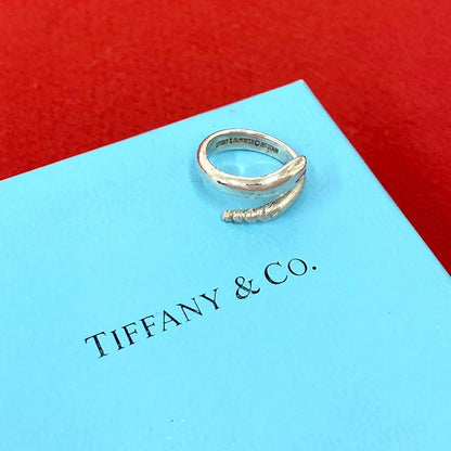 Tiffany & Co Vintage Snake Ring 925 Sterling Silver