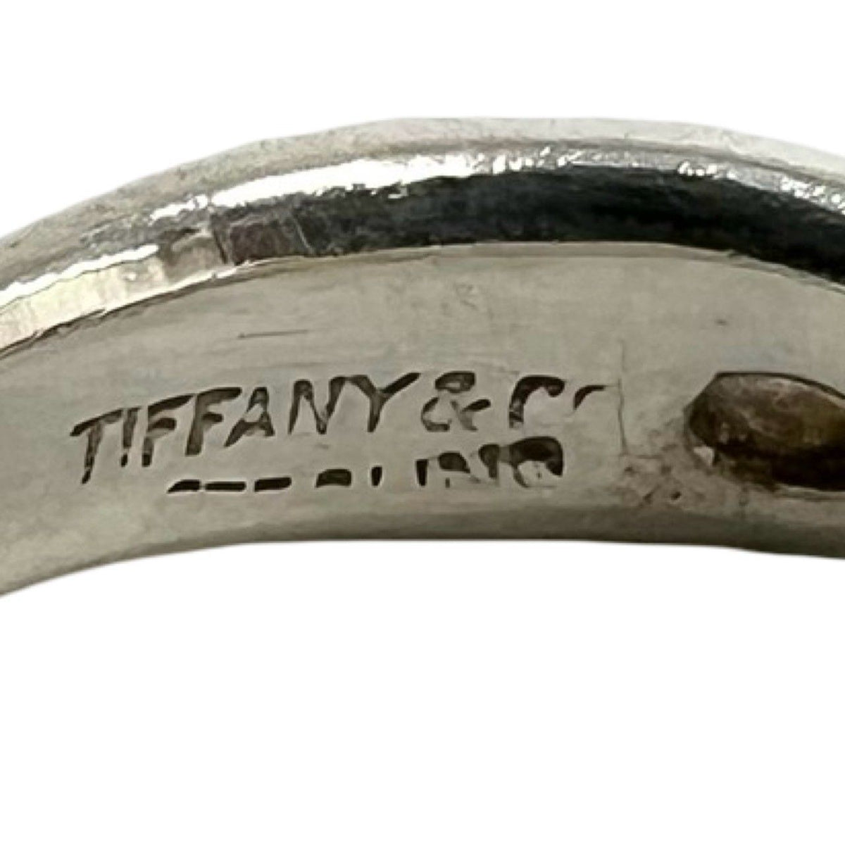 Tiffany & Co Vintage Infinity Ring 925 Sterling Silver — view 3