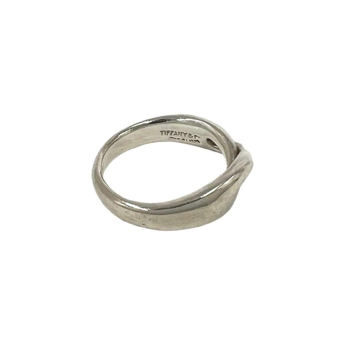 Tiffany & Co Vintage Infinity Ring 925 Sterling Silver — view 5
